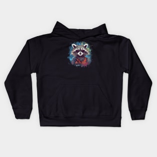 rocket raccoon Kids Hoodie